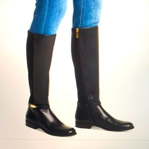 Women’s Over-the-Knee Black Riding Boots